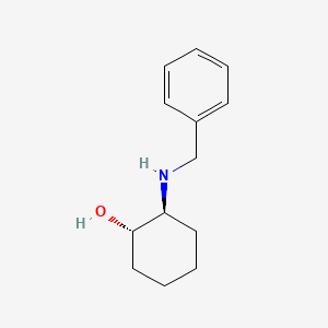 Chemical structure of (1S,2S)-2-(Benzylamino)cyclohexanol