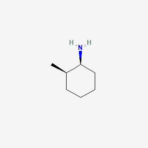Chemical structure of (1S,2R)-2-Methyl-cyclohexylamine