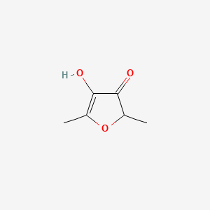 Chemical structure of Exo-3-oxabicyclo(3.1.0)hexane-6-carboxylic acid