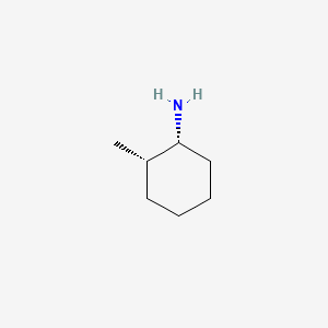Chemical structure of (1R,2S)-2-Methyl-cyclohexylamine