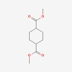Chemical structure of (1R,2R,4R)-2-Acetoxy-4-methylcyclohexanecarboxylic acid