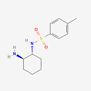 Chemical structure of (1R,2R)-N-p-Tosyl-1,2-cyclohexanediamine