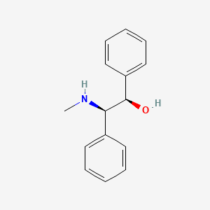 Chemical structure of (1R,2R)-2-(Methylamino)-1,2-diphenylethanol