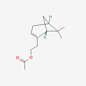 Chemical structure of Nopyl acetate