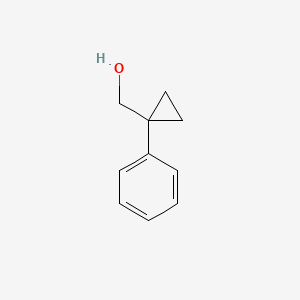 Chemical structure of (1-Phenylcyclopropyl)methanol