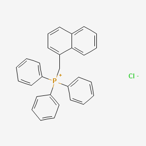 Chemical structure of (1-Naphthylmethyl)triphenylphosphonium Chloride