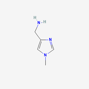Chemical structure of (1-Methyl-1H-Imidazol-4-yl)Methylamine