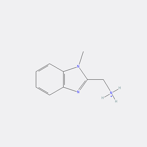 Chemical structure of (1-Methyl-1H-benzo[d]imidazol-2-yl)methanamine