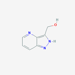 Chemical structure of (1H-Pyrazolo[4,3-b]pyridin-3-yl)methanol