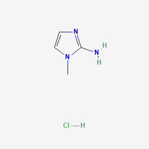 Chemical structure of (1H-Imidazol-2-yl)methanamine hydrochloride