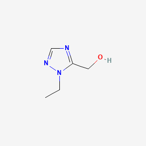Chemical structure of (1-Ethyl-1H-1,2,4-triazol-5-yl)methanol