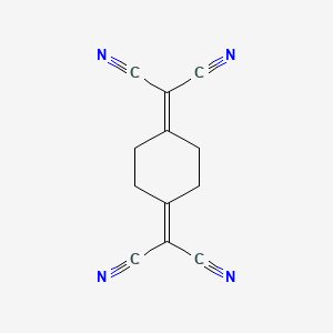 Chemical structure of (1,4-Cyclohexanediylidene)-dimalononitrile