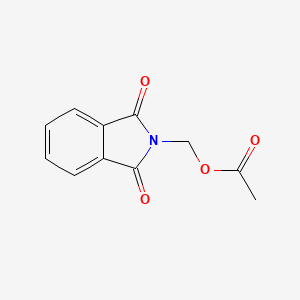 Chemical structure of (1,3-Dioxoisoindolin-2-yl)methyl acetate
