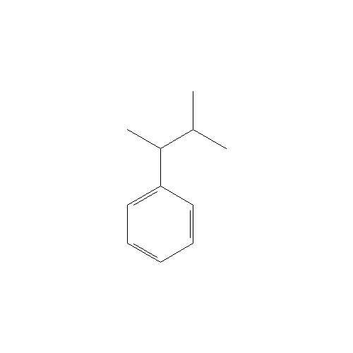 Chemical structure of 2-Methyl-3-phenylbutane