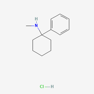 Chemical structure of (1-(3,5-dimethylphenyl)cyclobutyl)methanamine hydrochloride