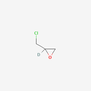 Chemical structure of Epichlorohydrin-2-d1
