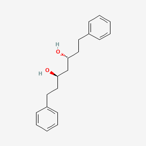 Chemical structure of (3R,5R)-1,7-Diphenylheptane-3,5-Diol
