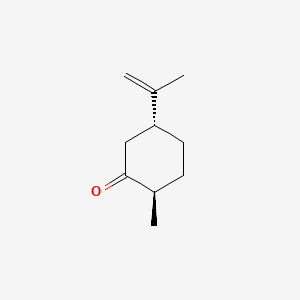 Chemical structure of (+)-Dihydrocarvone