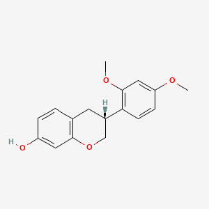 Chemical structure of Sativan