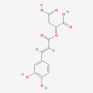 Chemical structure of (-)-Phaselic acid