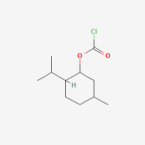 Chemical structure of Menthyl chloroformate