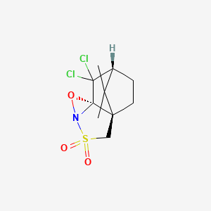 Chemical structure of ()-(8,8-Dichlorocamphorylsulfonyl)oxaziridine