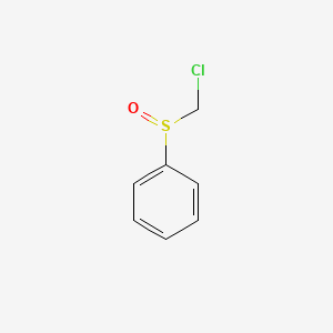 Chemical structure of Chloromethyl phenyl sulfoxide