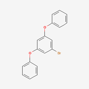 Chemical structure of 1-Bromo-3,5-diphenoxybenzene