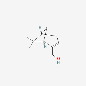 Chemical structure of (+-)-Myrtenol