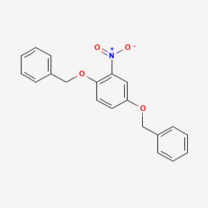 Chemical structure of 1,4-Dibenzyloxy-2-nitrobenzene