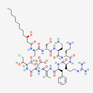 Chemical structure of Syringomycin E