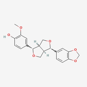 Chemical structure of Piperitol