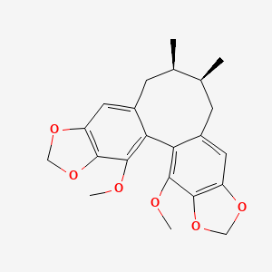 Chemical structure of Schisandrin C