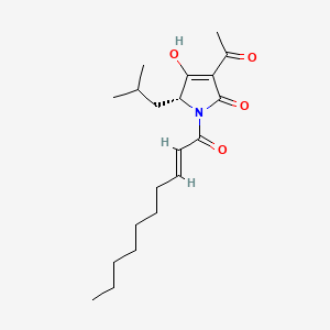 Chemical structure of Reutericyclin