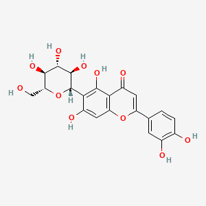 Chemical structure of Isoorientin