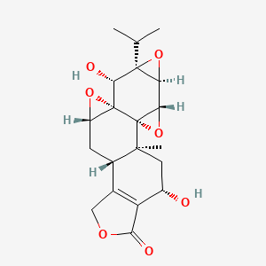 Chemical structure of Tripdiolide