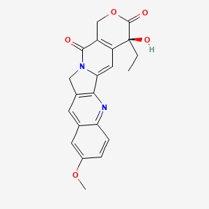 Chemical structure of 9-Methoxycamptothecin