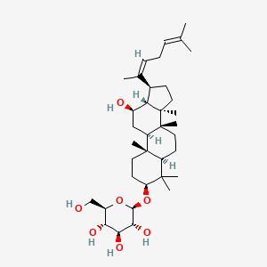Chemical structure of Ginsenoside Rh3