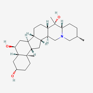 Chemical structure of Peimine