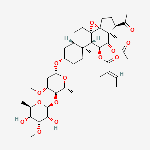Chemical structure of Tenacissoside G