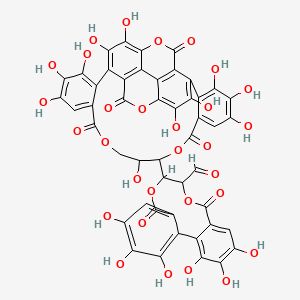 Chemical structure of Punicalagin