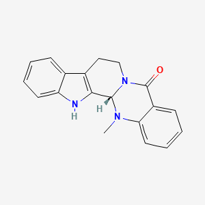 Chemical structure of Evodiamine