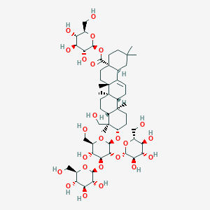 Chemical structure of Araloside VII