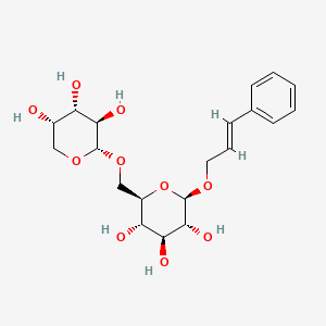 Chemical structure of Rosavin