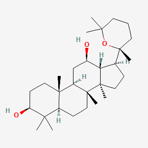 Chemical structure of Panaxadiol
