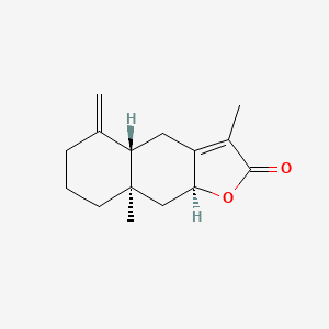 Chemical structure of 2-Atractylenolide