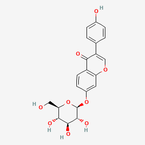 Chemical structure of Daidzin