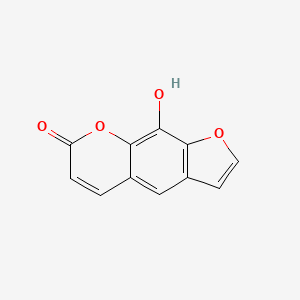 Chemical structure of Xanthotoxol