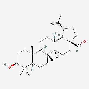 Chemical structure of Betulinaldehyde