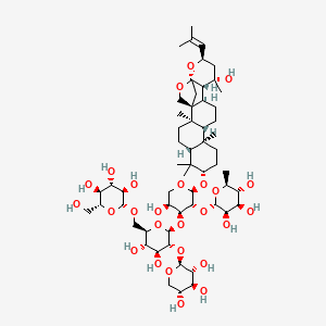 Chemical structure of Jujuboside A